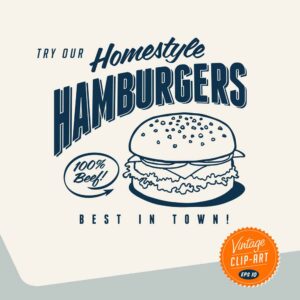 Homestyle Hamburgers