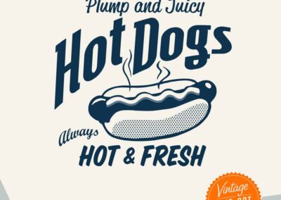 Plump and juicy Hot Dogs