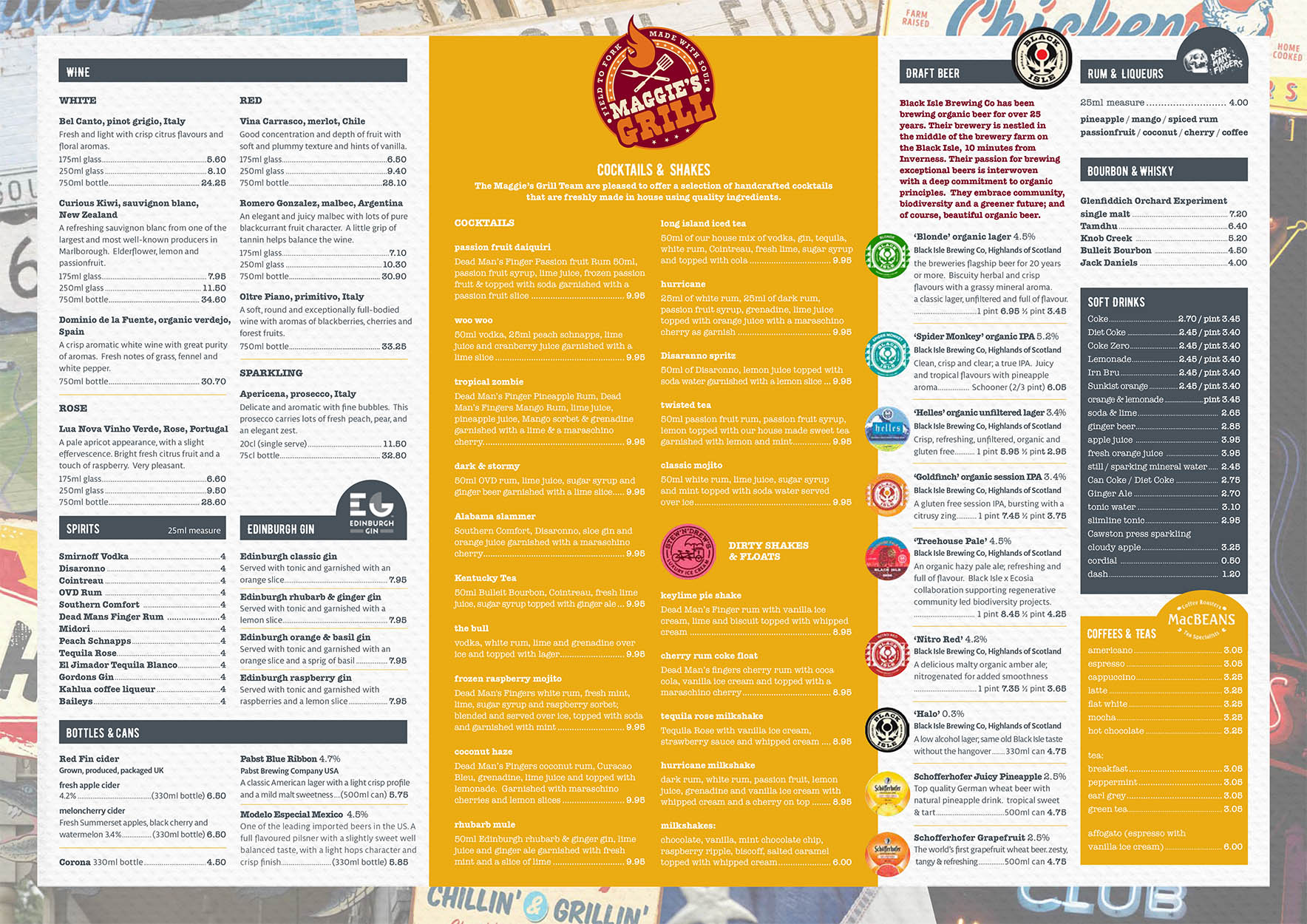 Menu Front