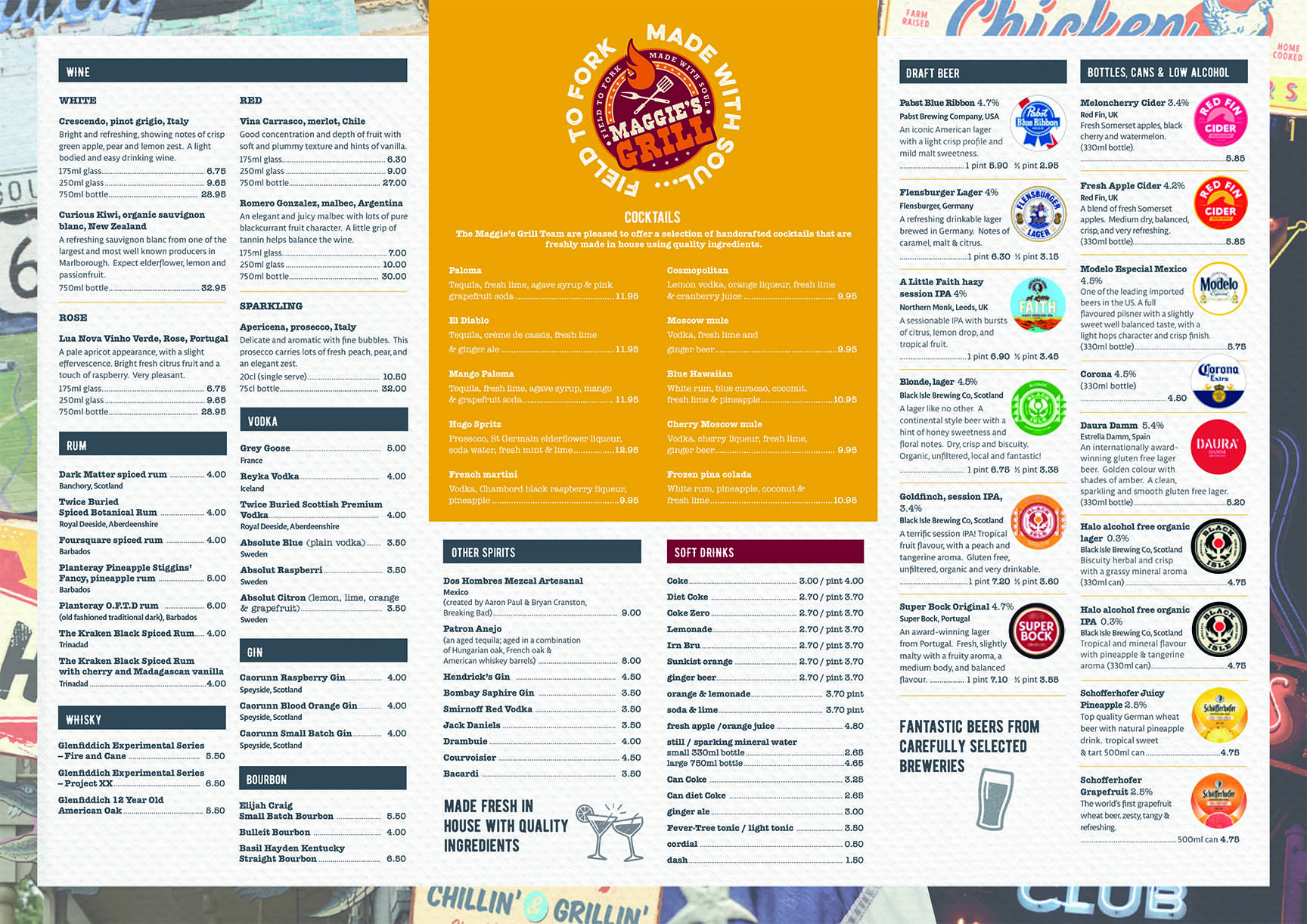 Menu Front