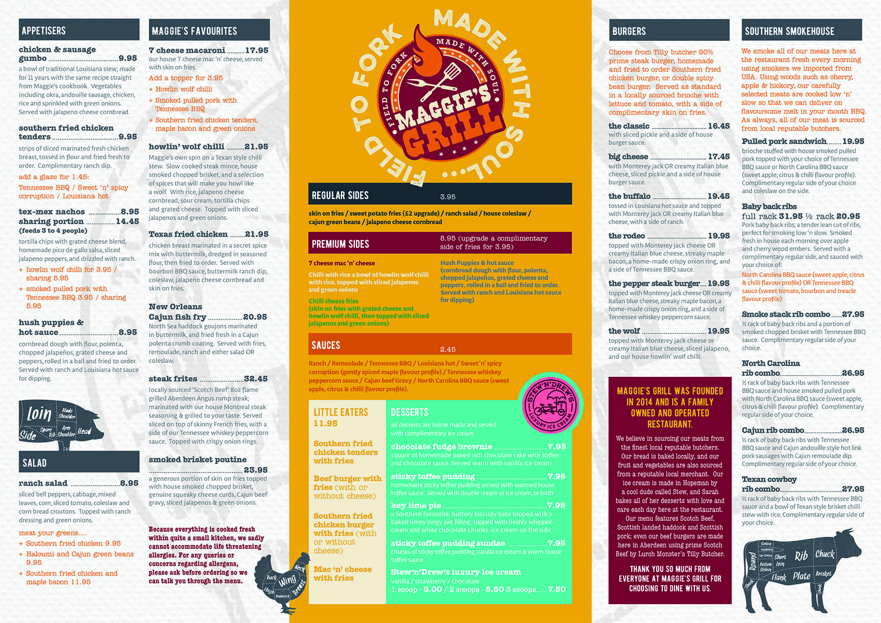 Menu Front
